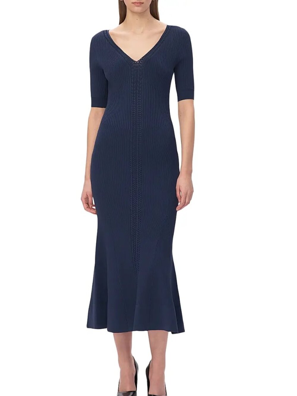 Herve Leger Aria Dress Size XXS in Nocturne
